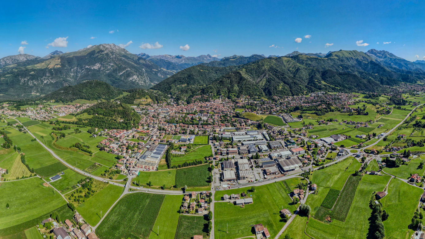 Orobie Foto - Vista di Clusone